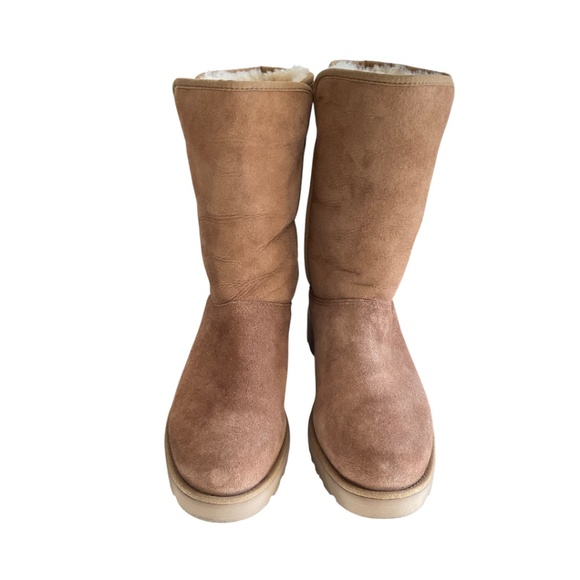 UGG Amie Shearling Wedge Boots - Picture 3 of 8